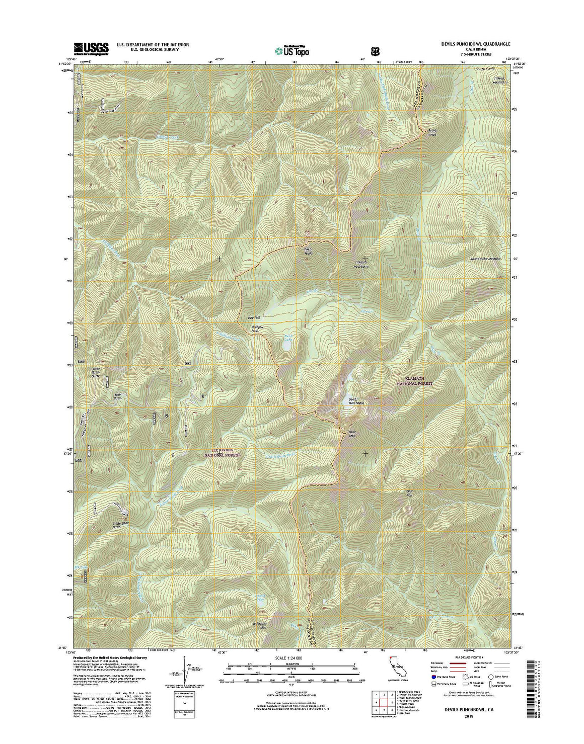 Devils Punchbowl, CA