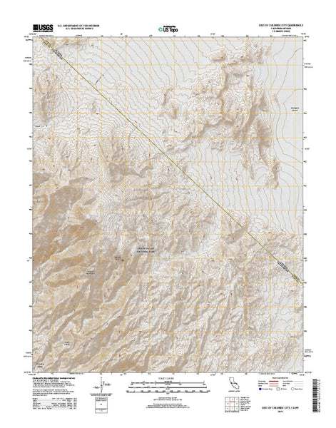 East of Chloride City, CA-NV
