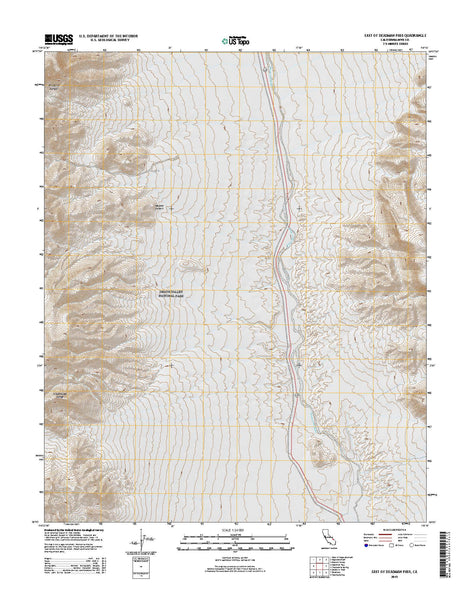 East of Deadman Pass, CA