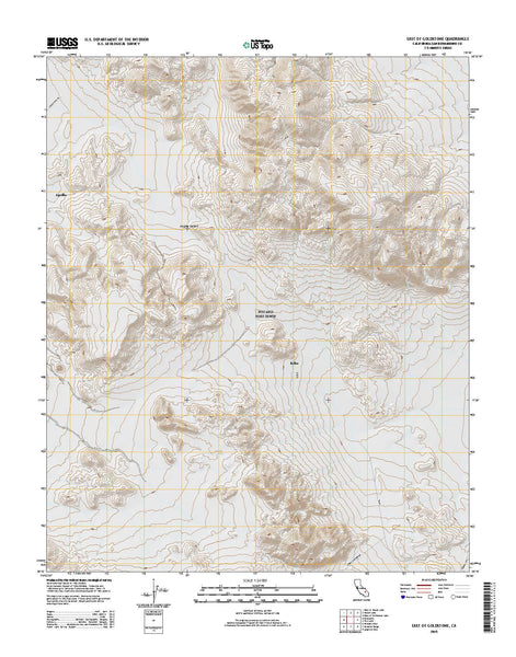 East of Goldstone, CA