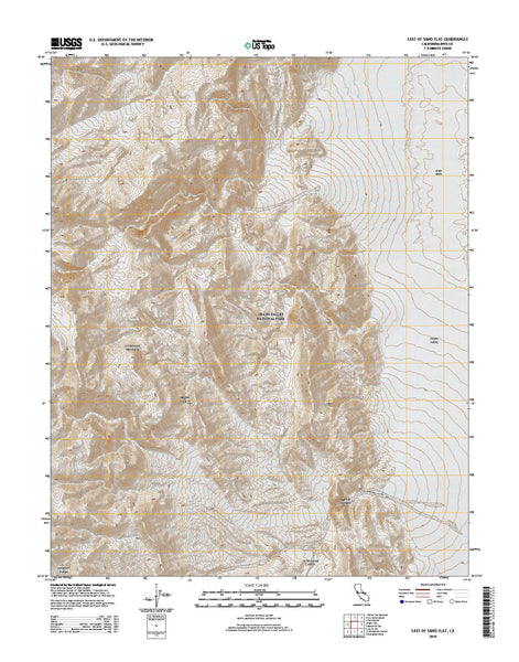 East of Sand Flat, CA