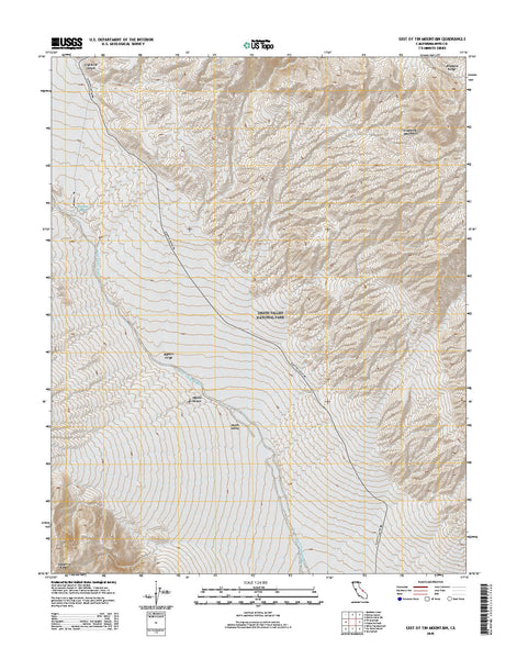 East of Tin Mountain, CA