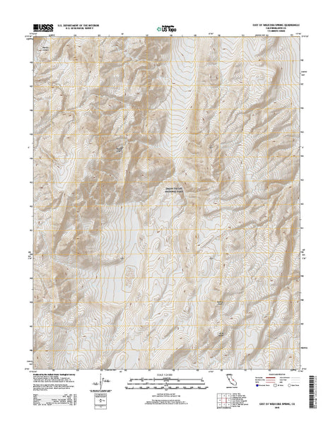 East of Waucoba Spring, CA