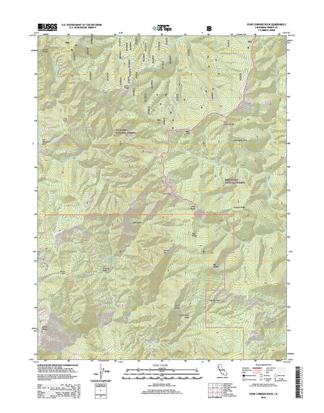 Four Corners Rock, CA