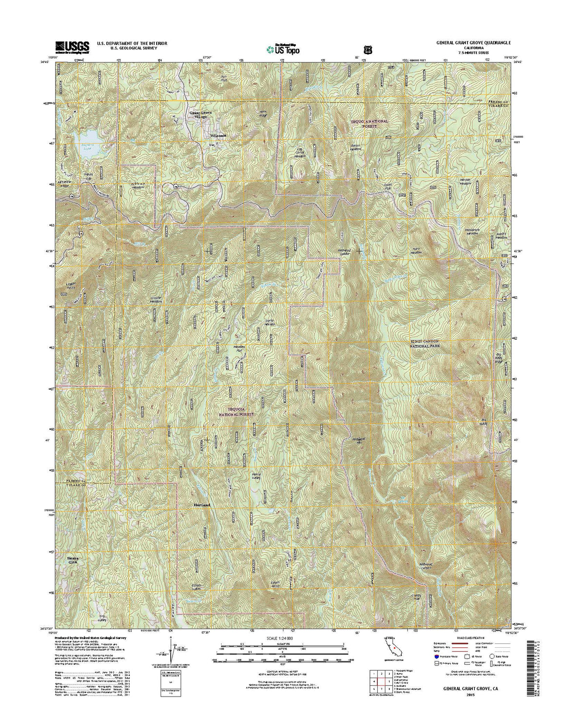 General Grant Grove, CA