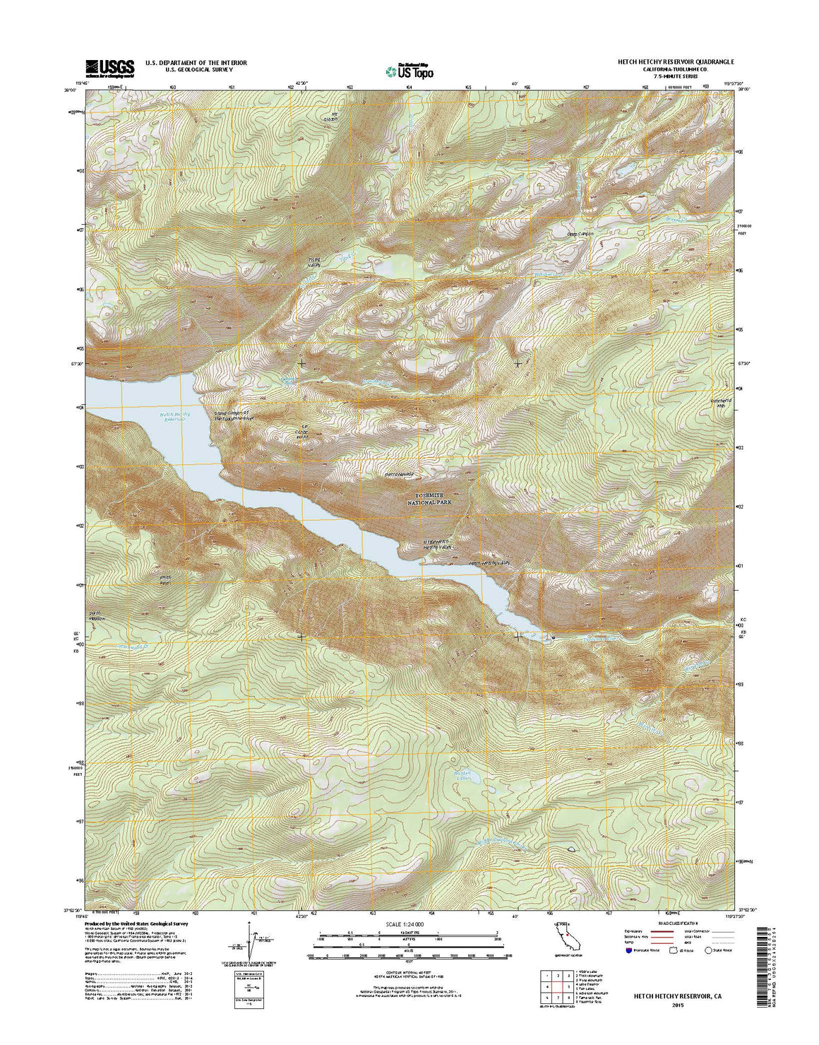 Hetch Hetchy Reservoir, CA