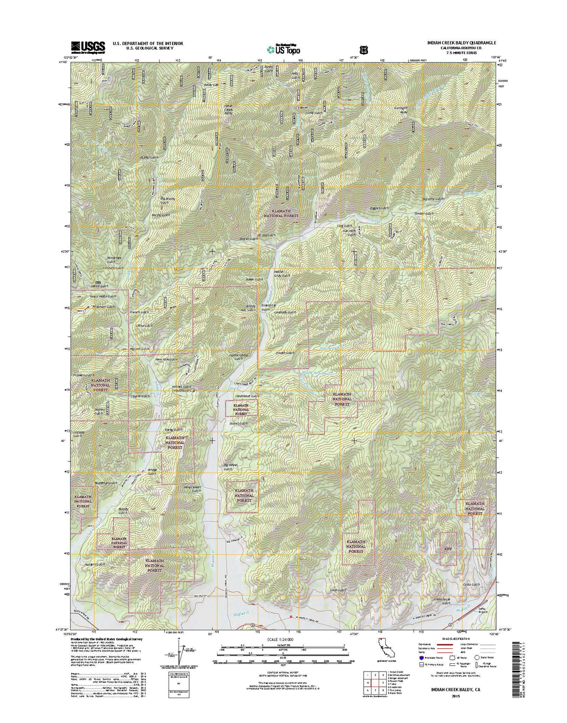 Indian Creek Baldy, CA