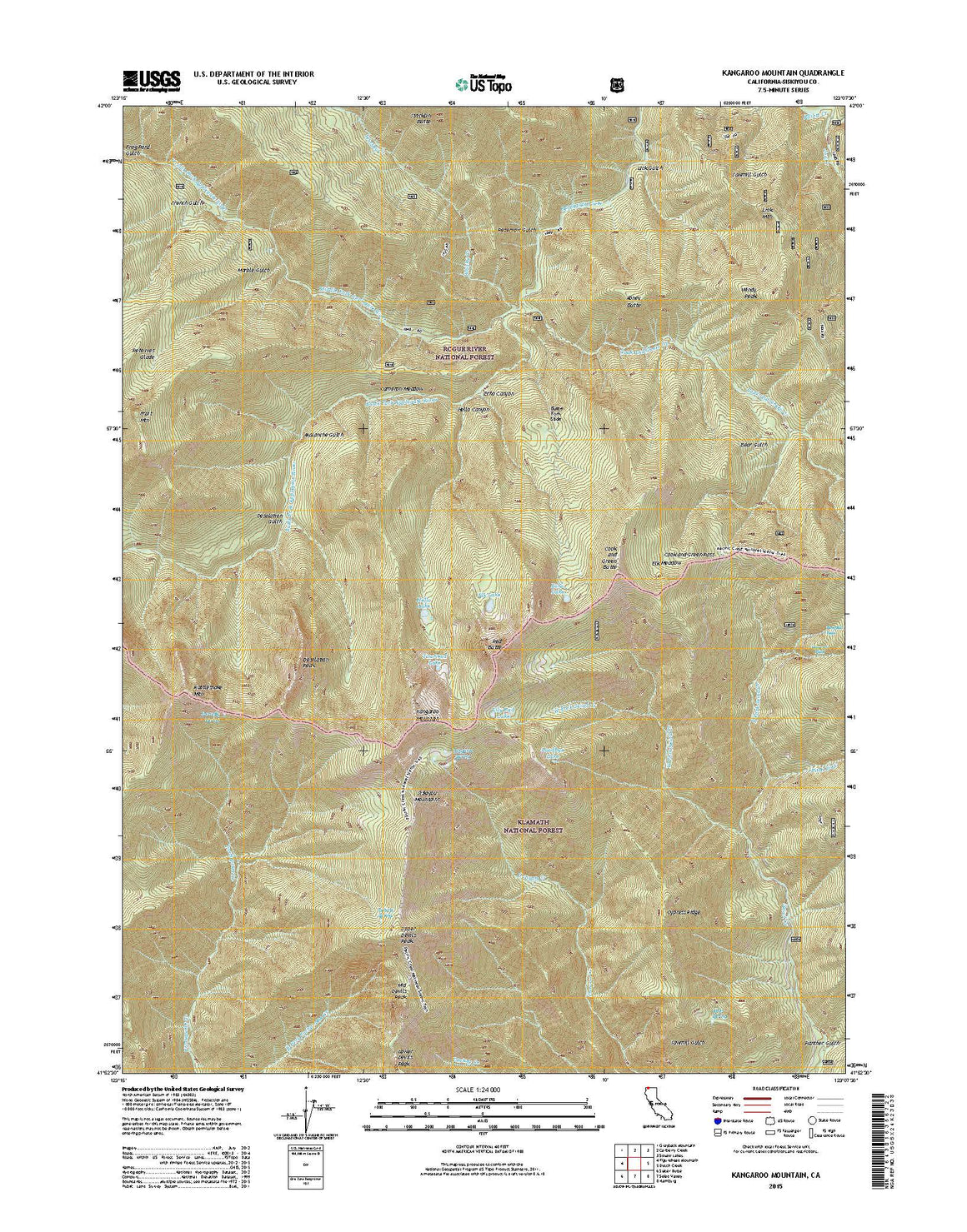 Kangaroo Mountain, CA