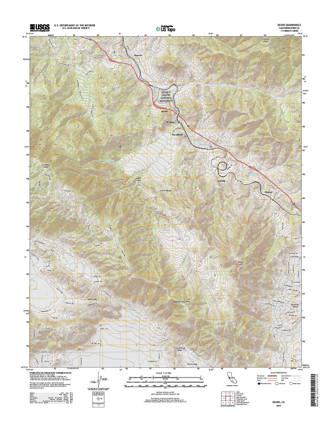 Keene, CA