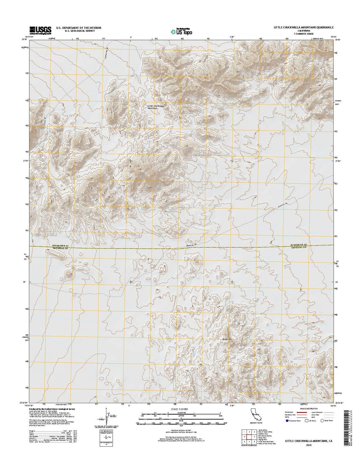 Little Chuckwalla Mountains, CA