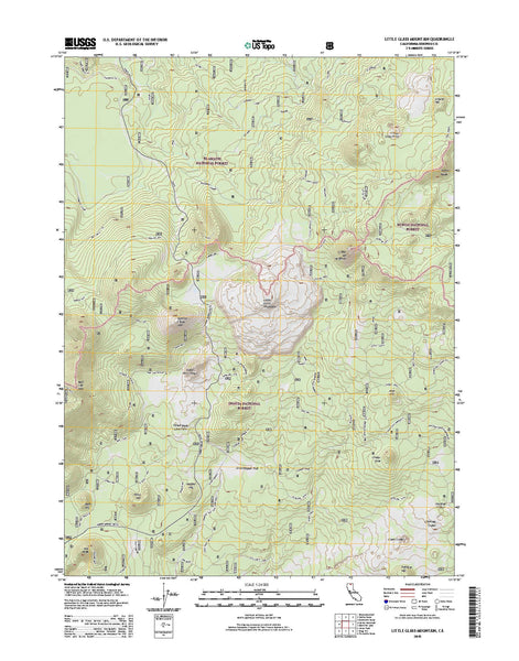 Little Glass Mountain, CA