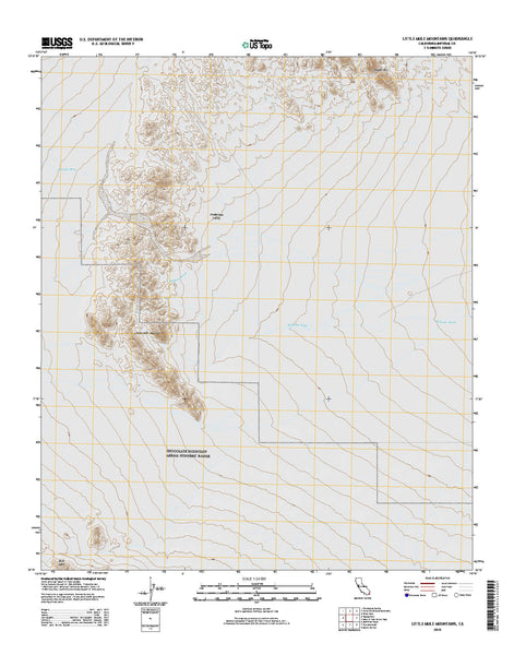 Little Mule Mountains, CA