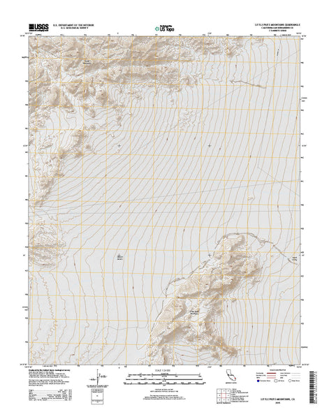 Little Piute Mountains, CA