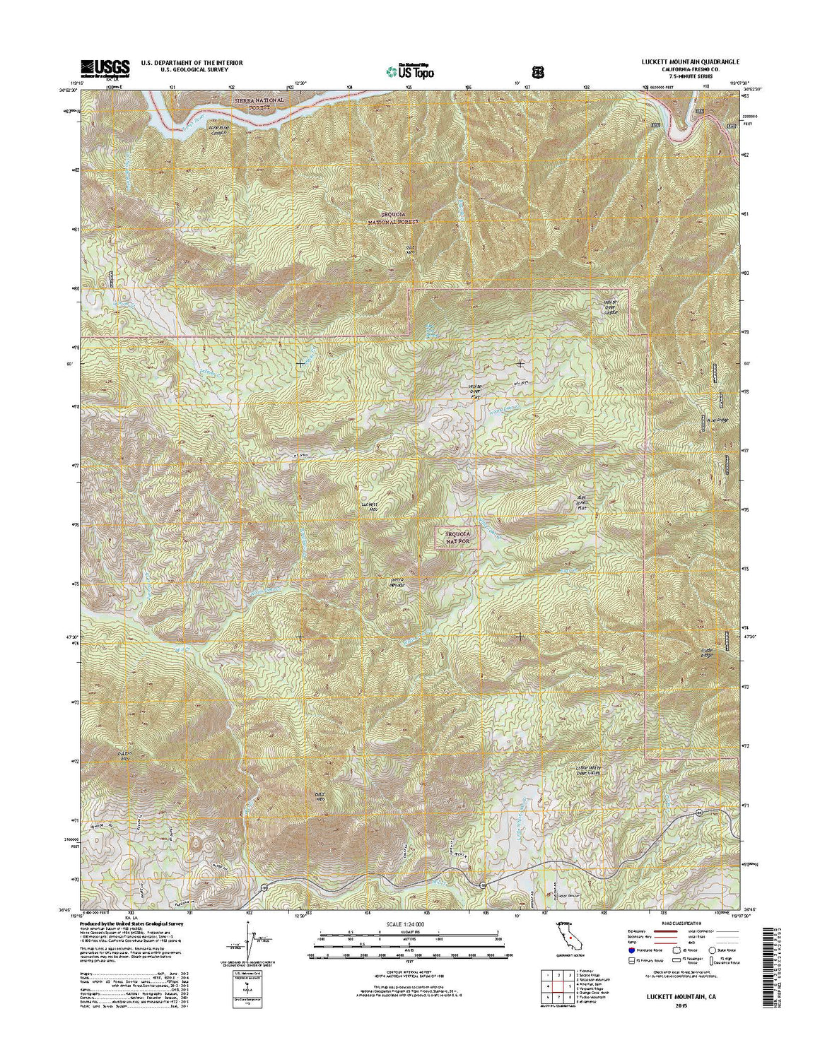 Luckett Mountain, CA
