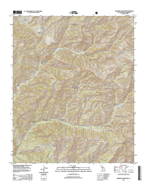 Manzanita Mountain, CA