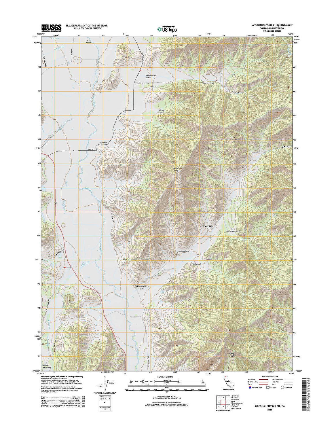 McConaughy Gulch, CA