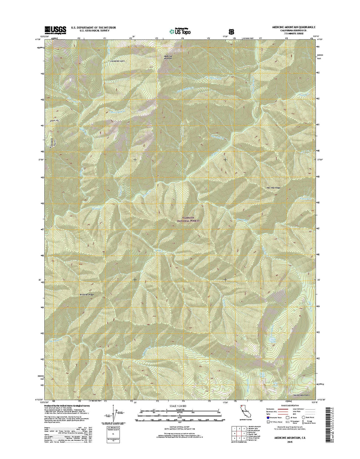 Medicine Mountain, CA