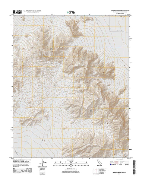 Mesquite Mountains, CA