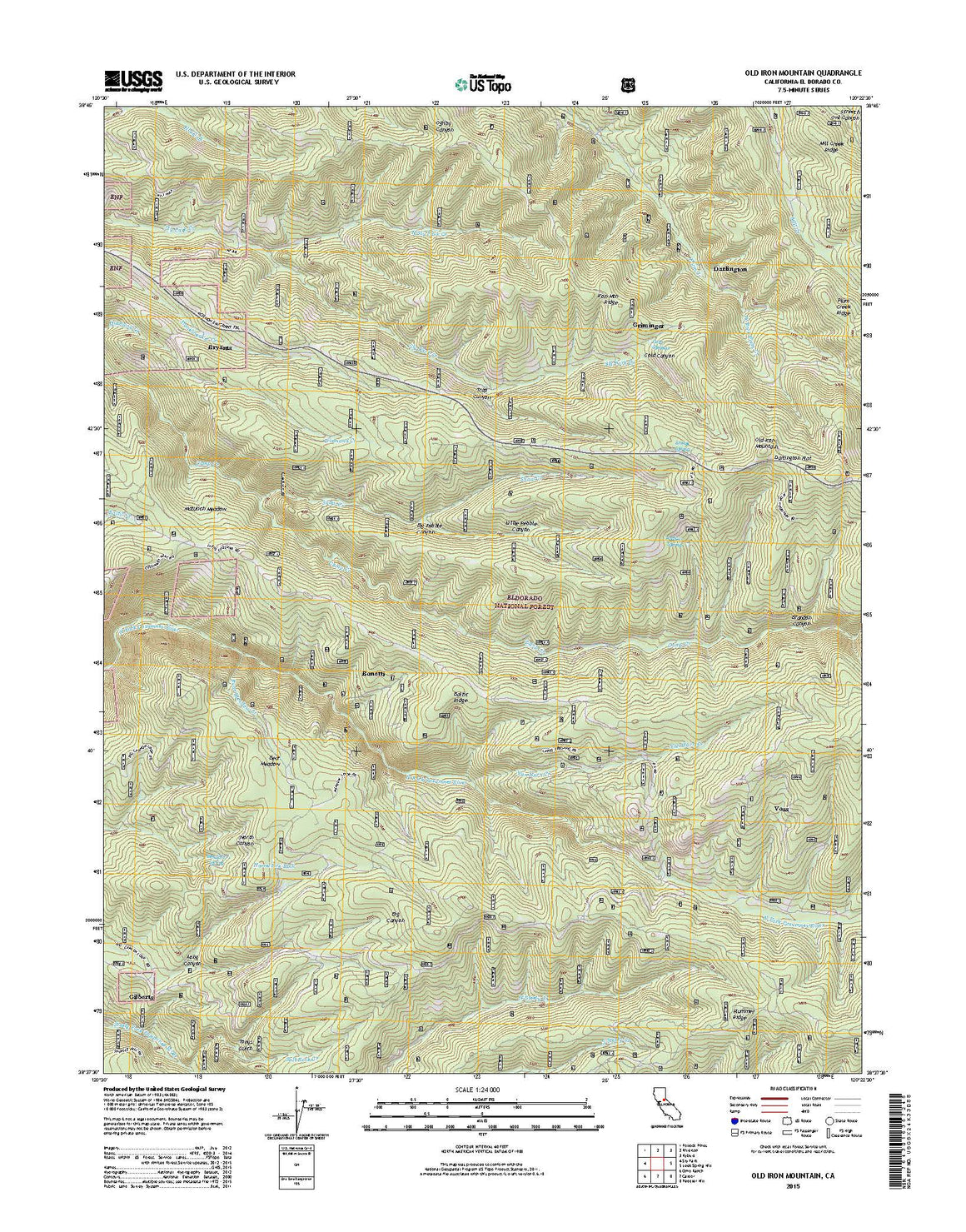 Old Iron Mountain, CA