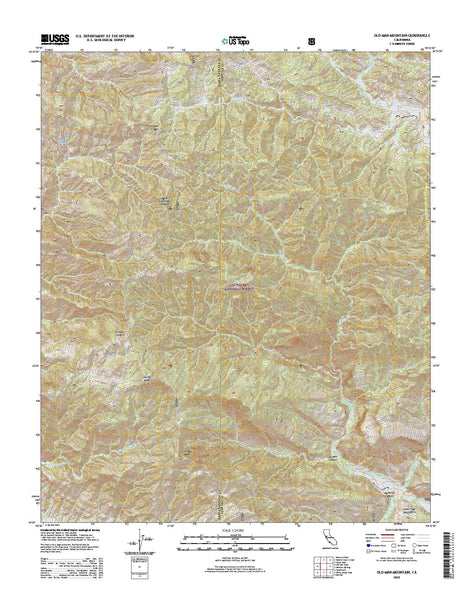 Old Man Mountain, CA