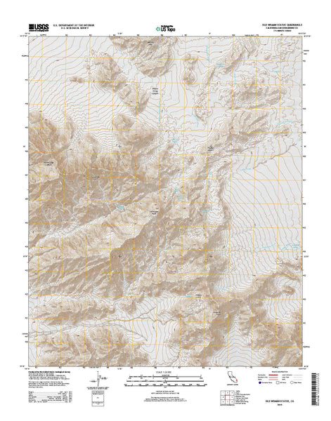Old Woman Statue, CA