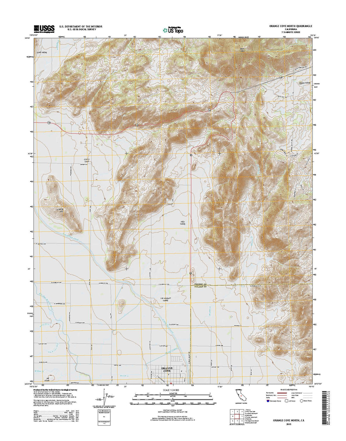 Orange Cove North, CA
