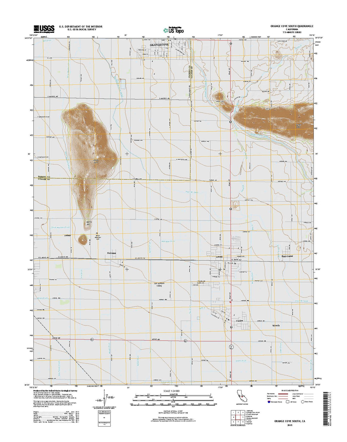 Orange Cove South, CA