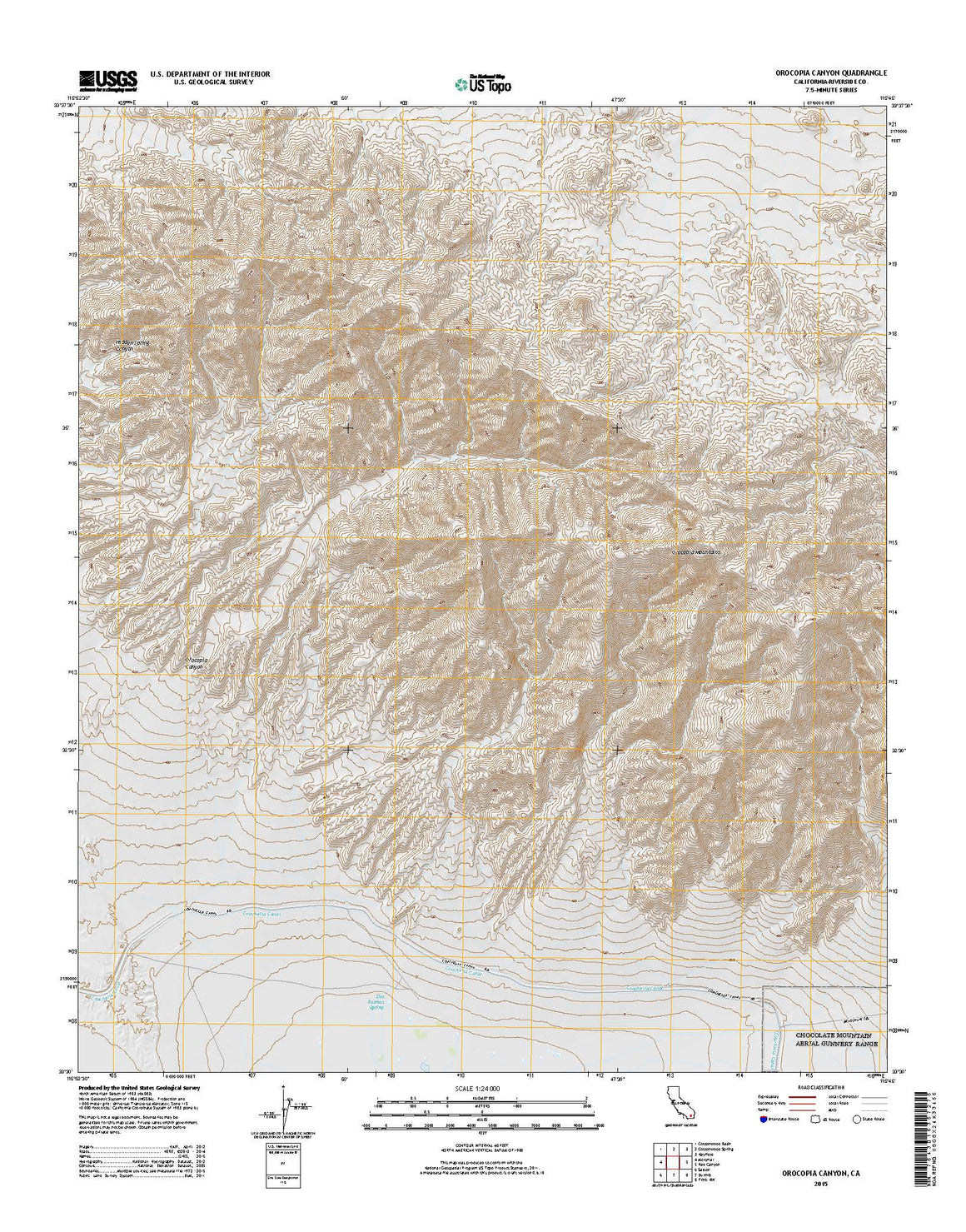 Orocopia Canyon, CA