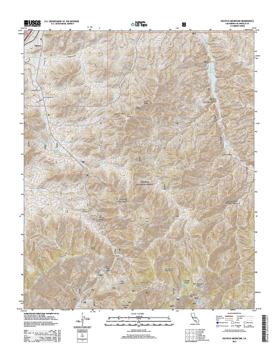 Pacifico Mountain, CA
