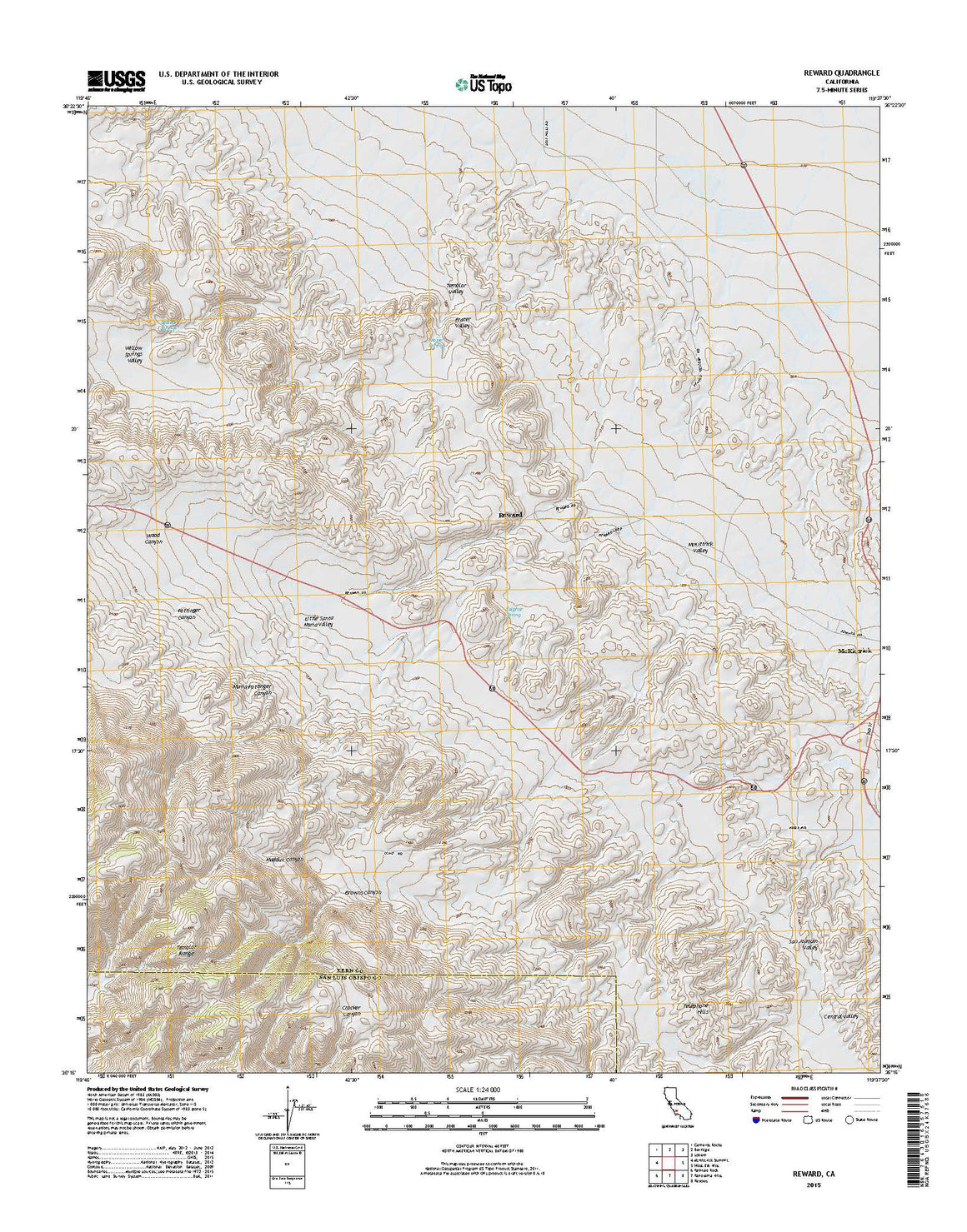 Reward, CA
