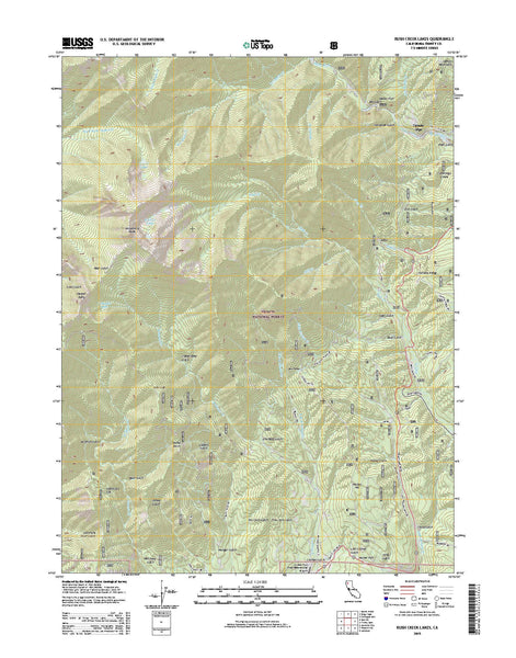 Rush Creek Lakes, CA