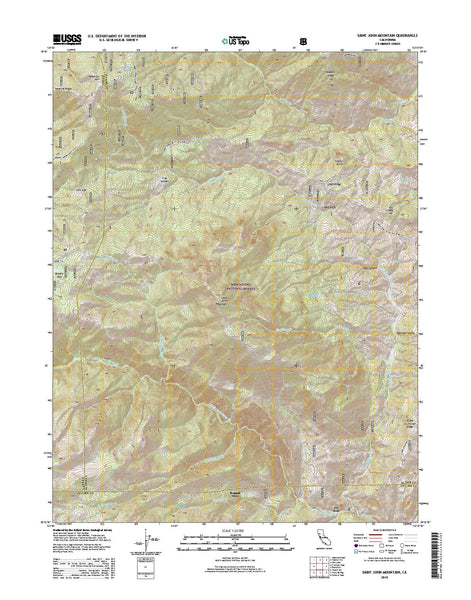 Saint John Mountain, CA