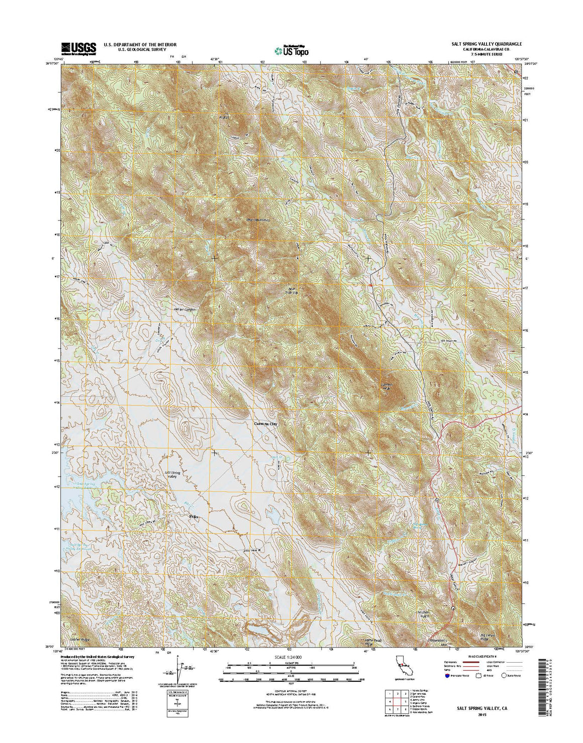 Salt Spring Valley, CA