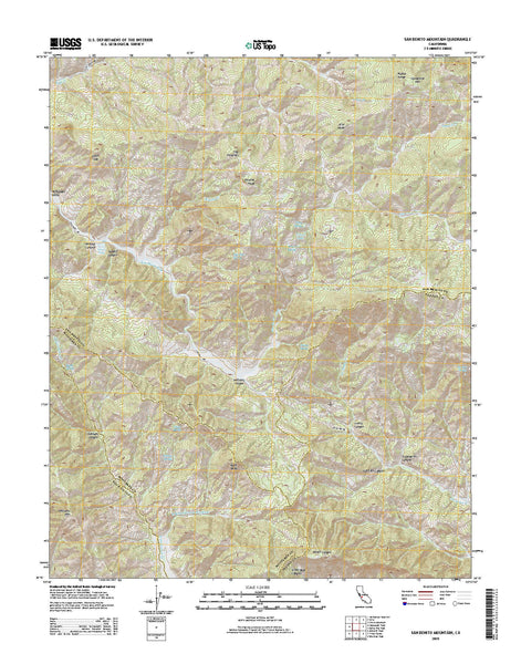 San Benito Mountain, CA