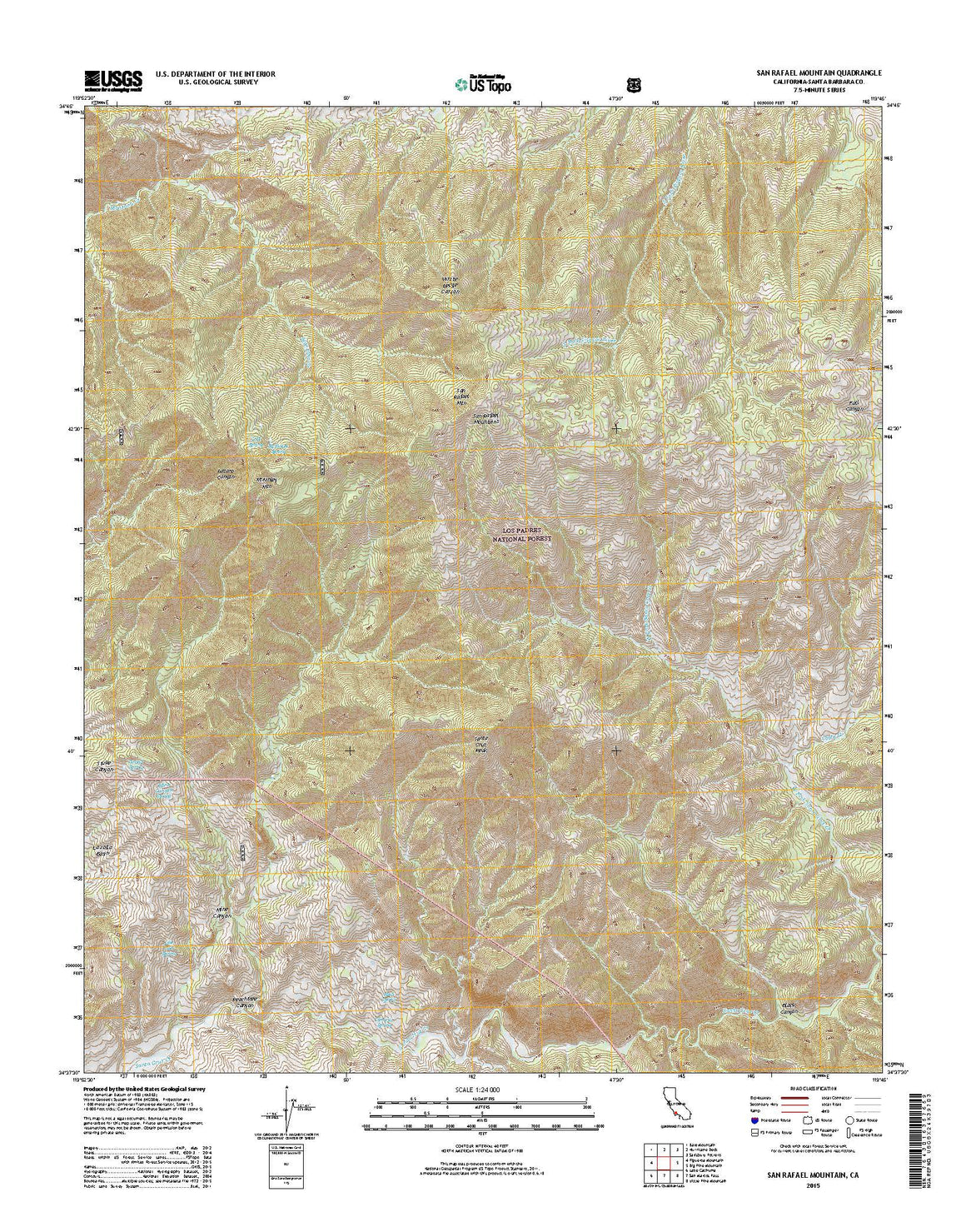 San Rafael Mountain, CA
