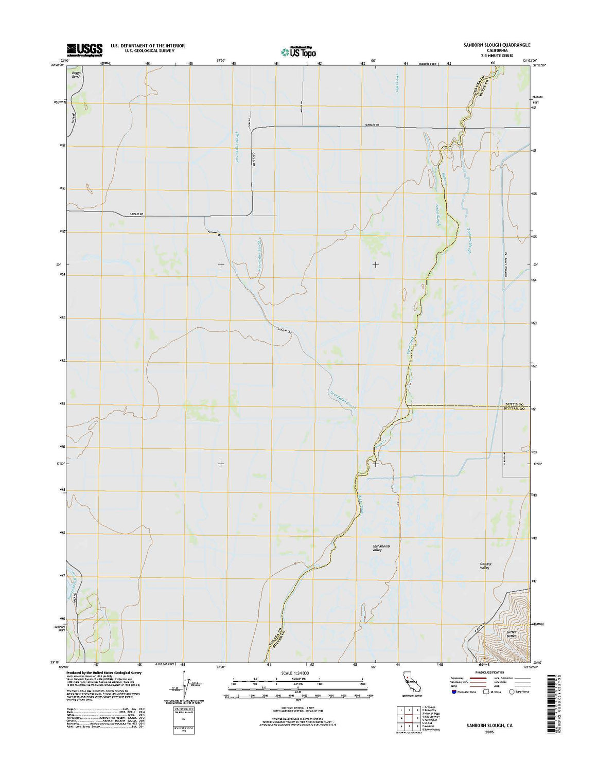 Sanborn Slough, CA
