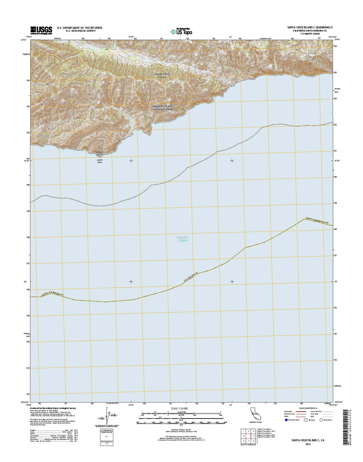 Santa Cruz Island C, CA