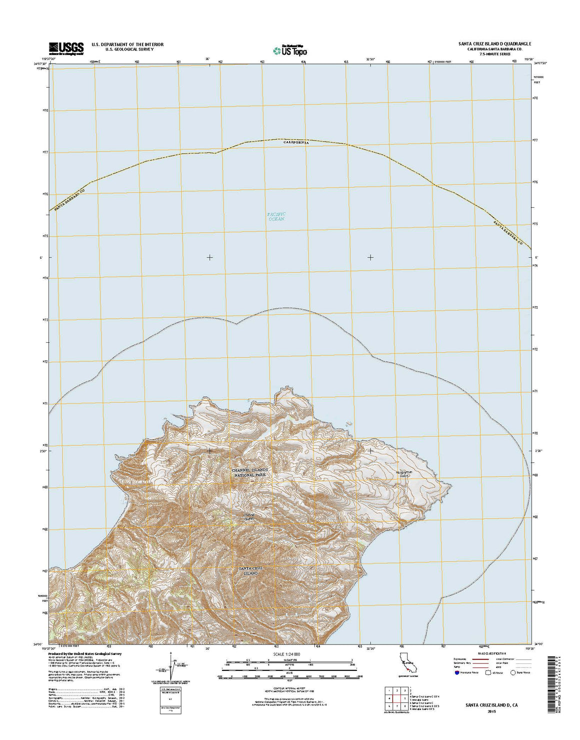 Santa Cruz Island D, CA