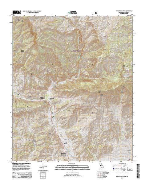 Santa Paula Peak, CA