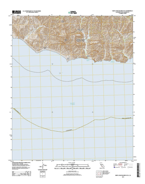Santa Cruz Island B OE S, CA