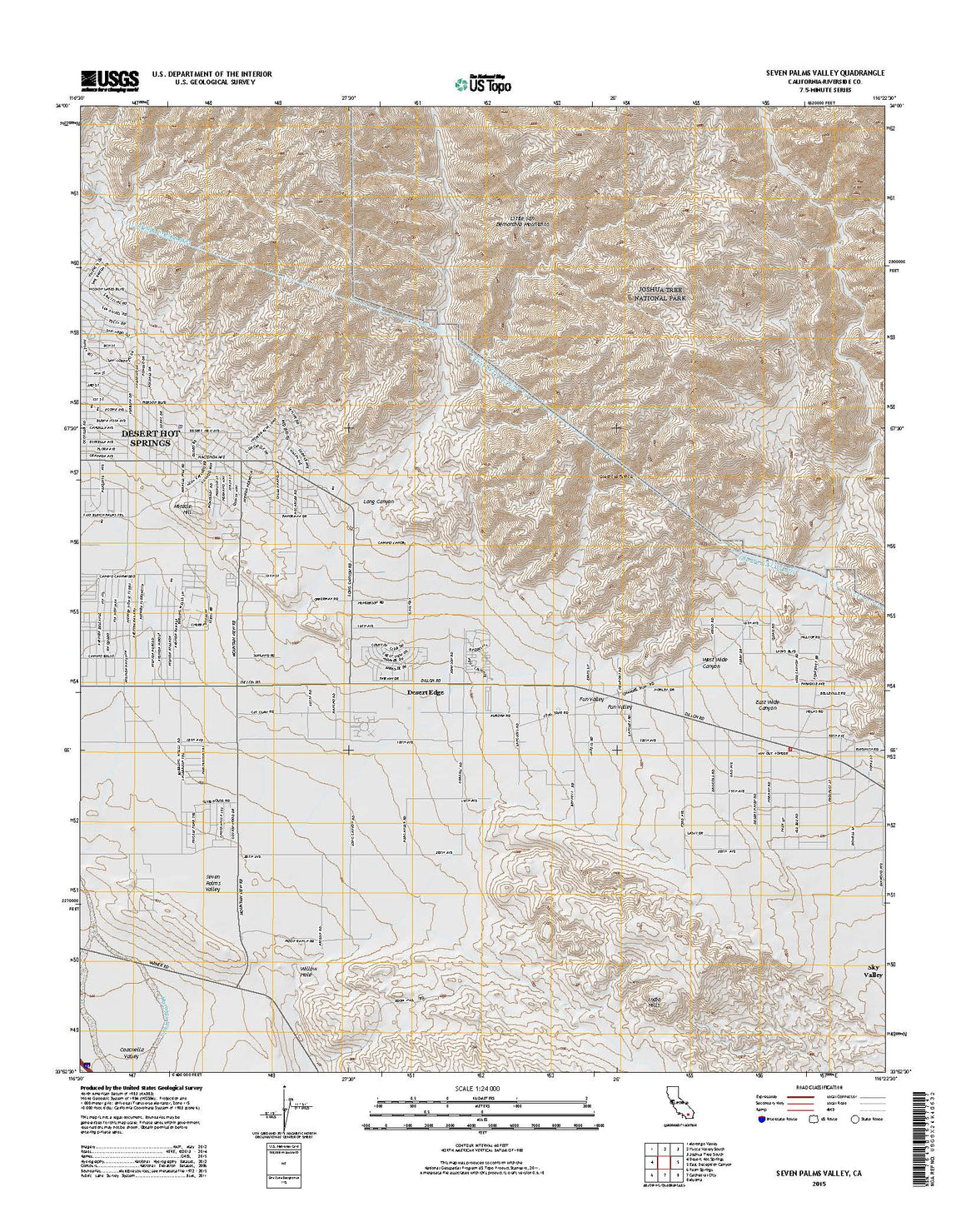Seven Palms Valley, CA