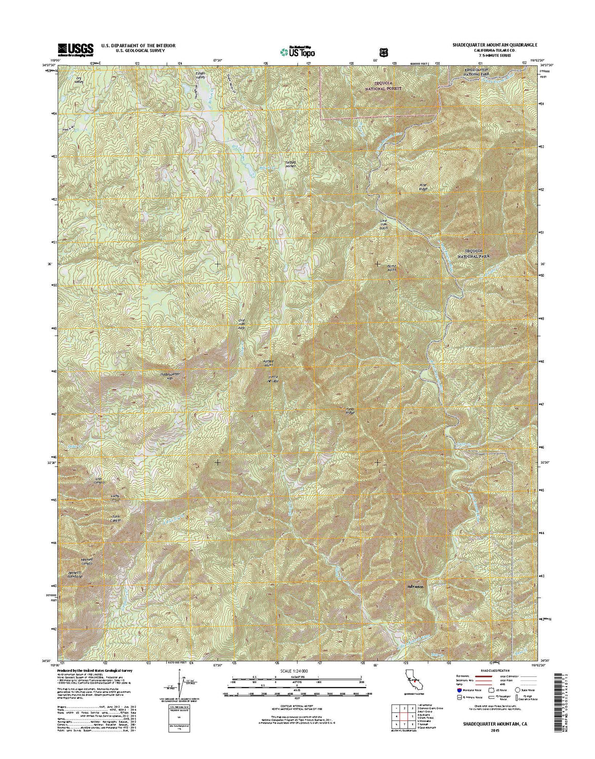 Shadequarter Mountain, CA