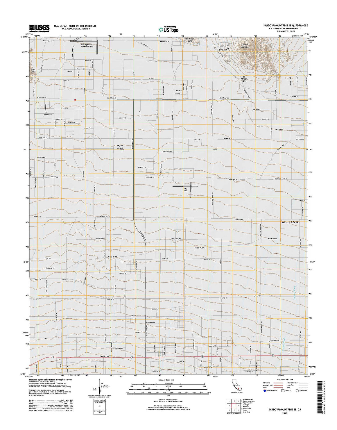 Shadow Mountains SE, CA