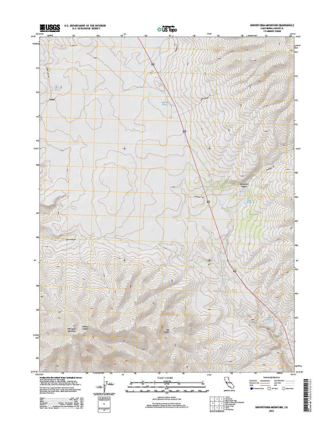 Snowstorm Mountain, CA