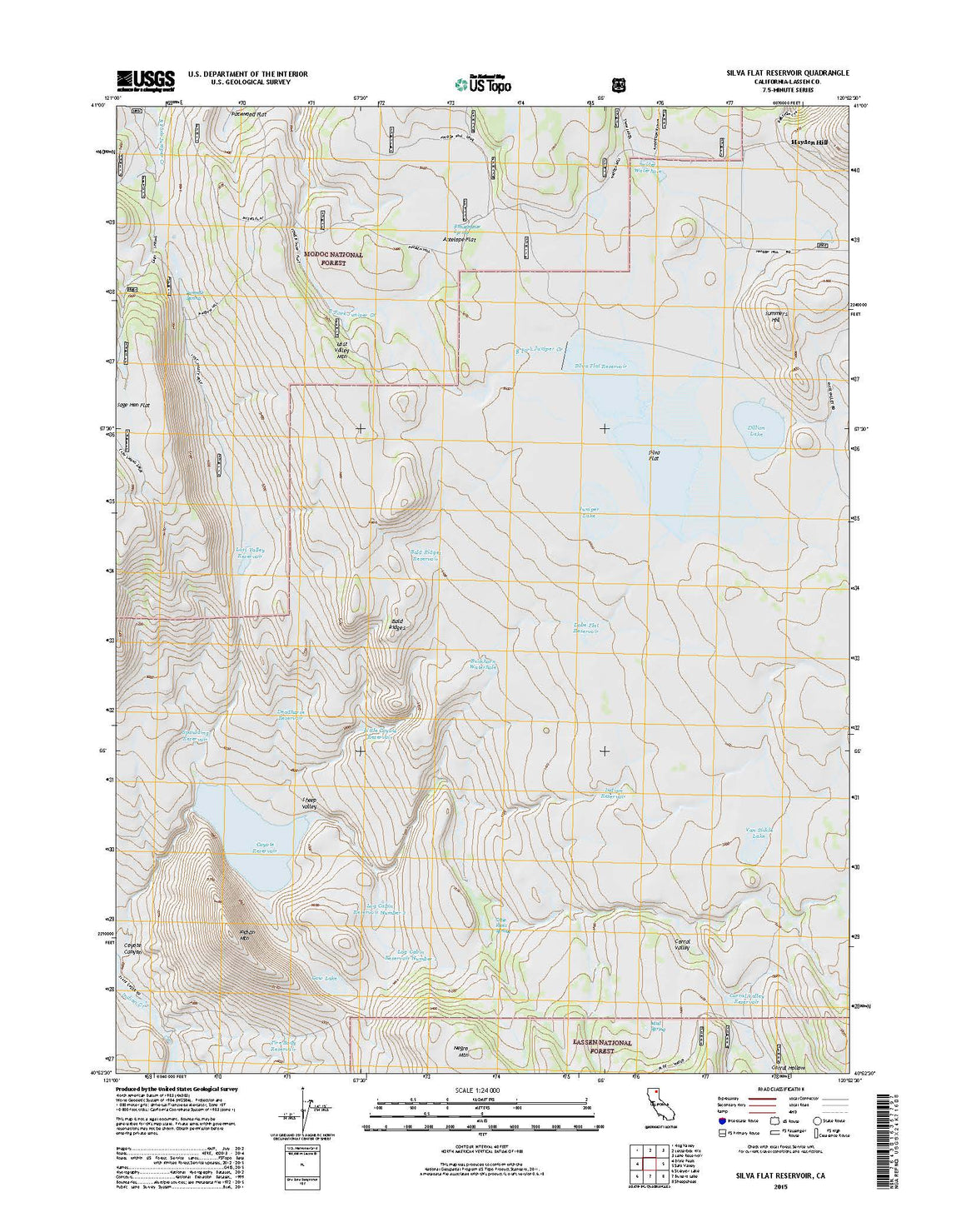 Silva Flat Reservoir, CA