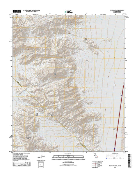 State Line Pass, CA-NV
