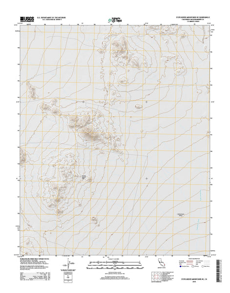 Stepladder Mountains NE, CA