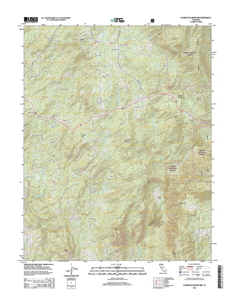Stumpfield Mountain, CA