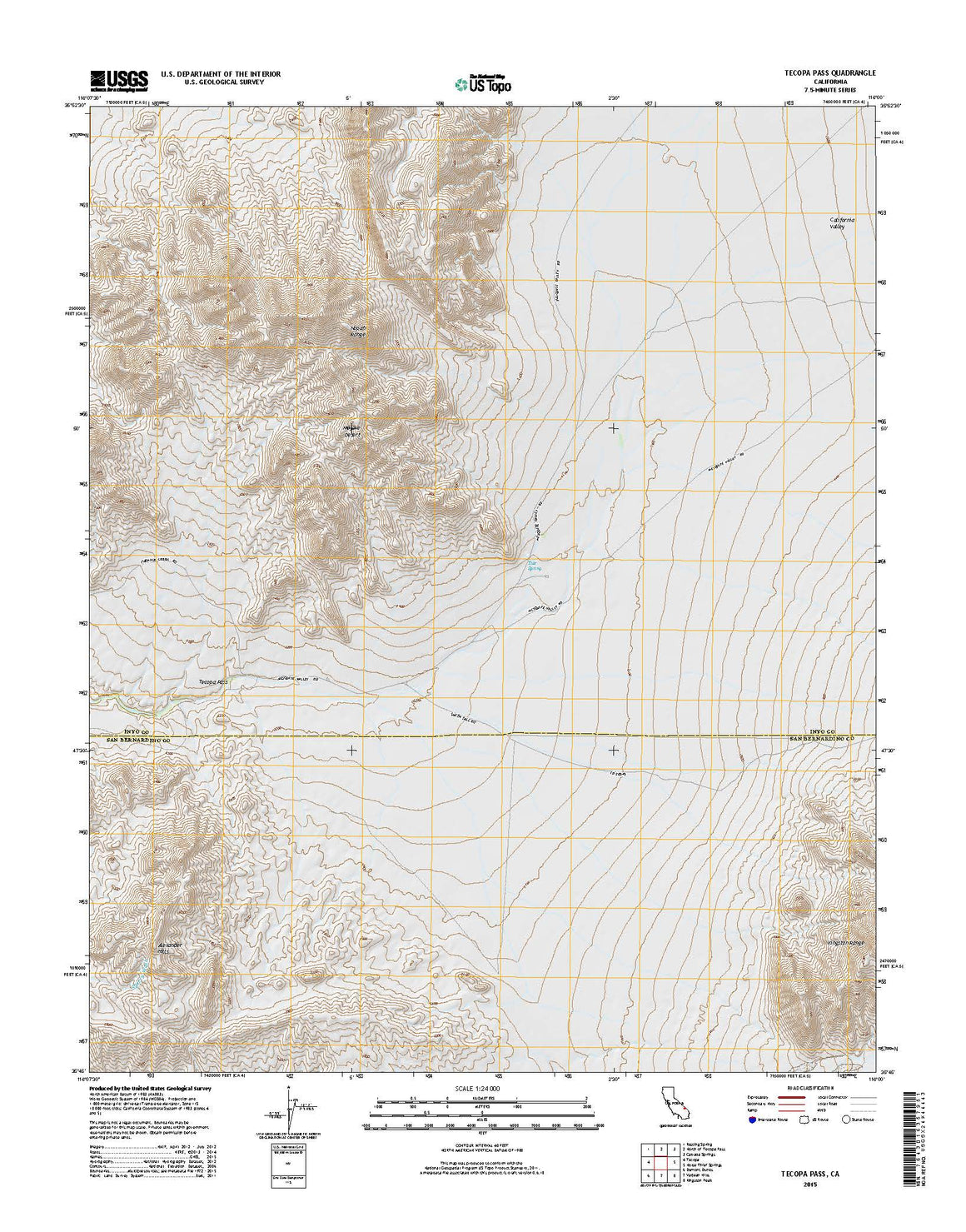 Tecopa Pass, CA