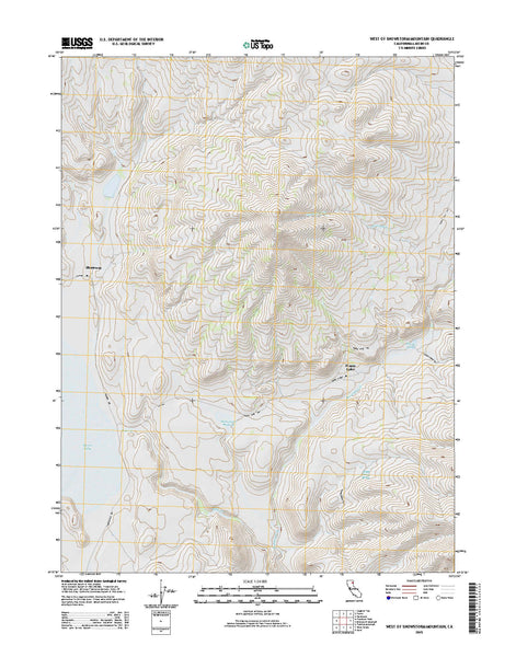 West of Snowstorm Mountain, CA
